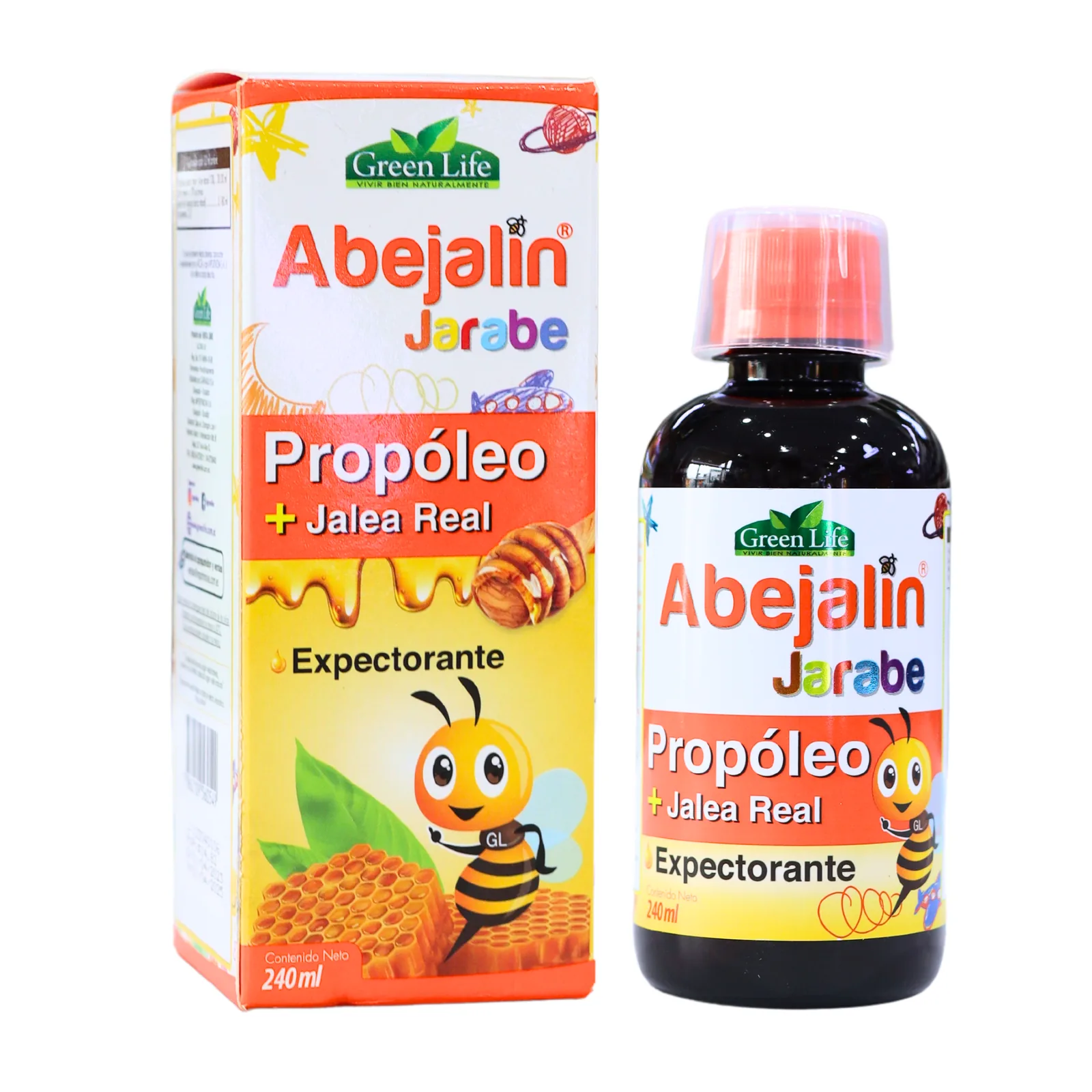 Presentación de PROPOLAR MIEL 120 ML – GREEN LIFE