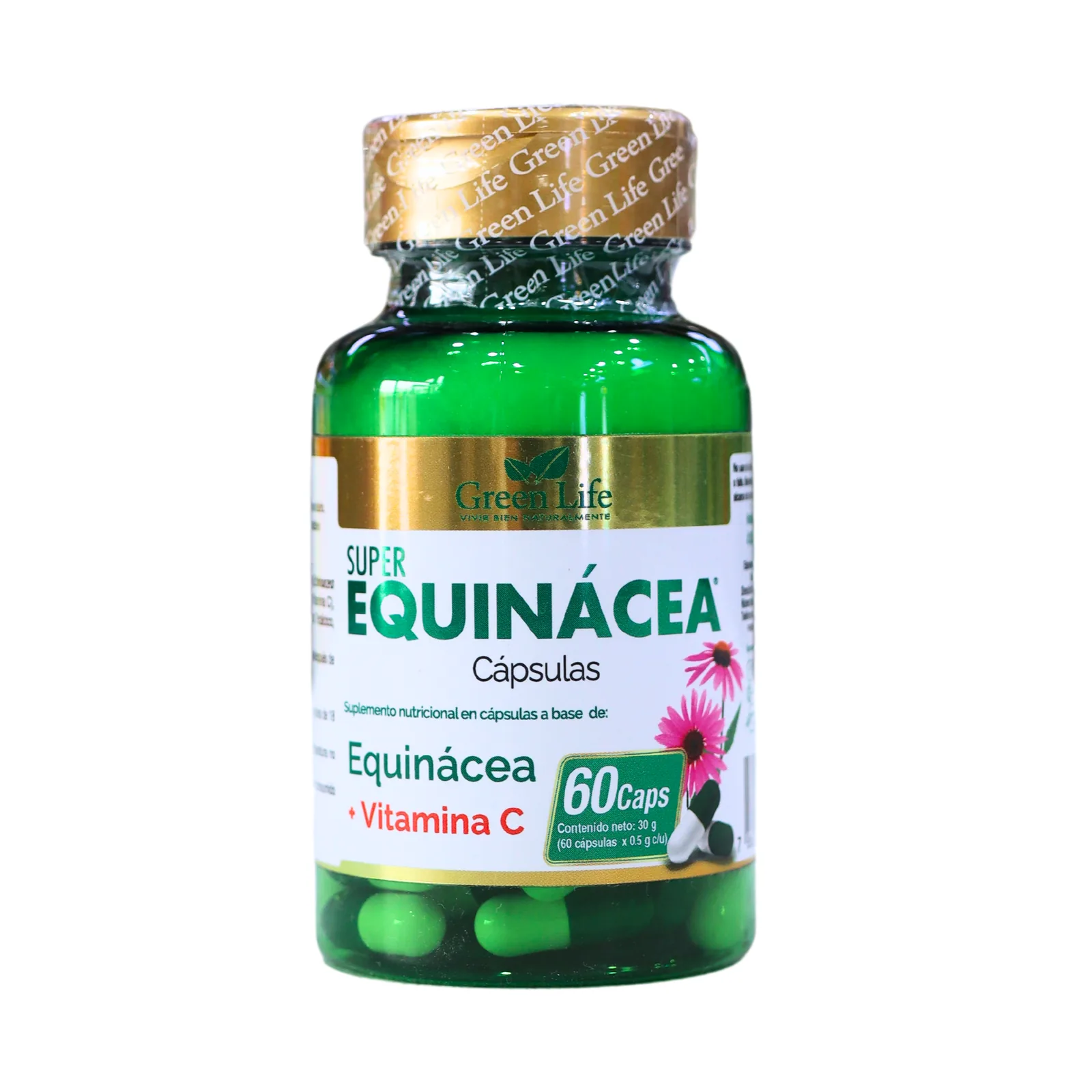 Presentación de SUPER EQUINACEA 60 CAPS – GREEN LIFE