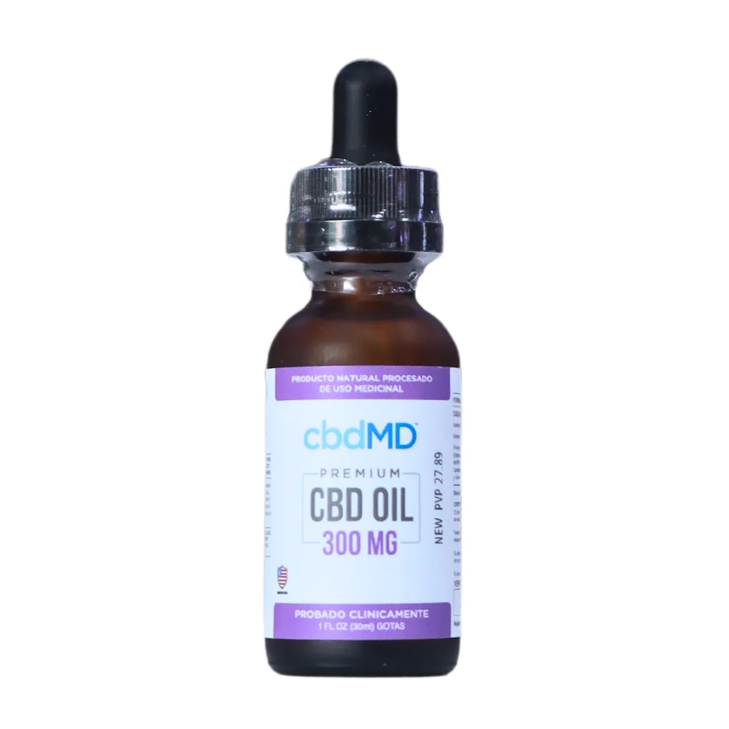 Presentación de CBDMD OIL 30 ML GOTAS – ALFA VITAMINS
