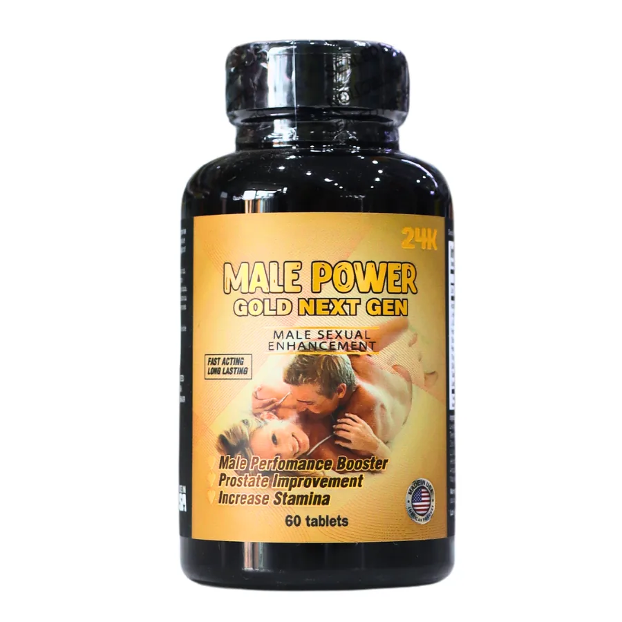 Presentación de MALE POWER 24K GOLD 60 TABLETAS – NUTRIFIT