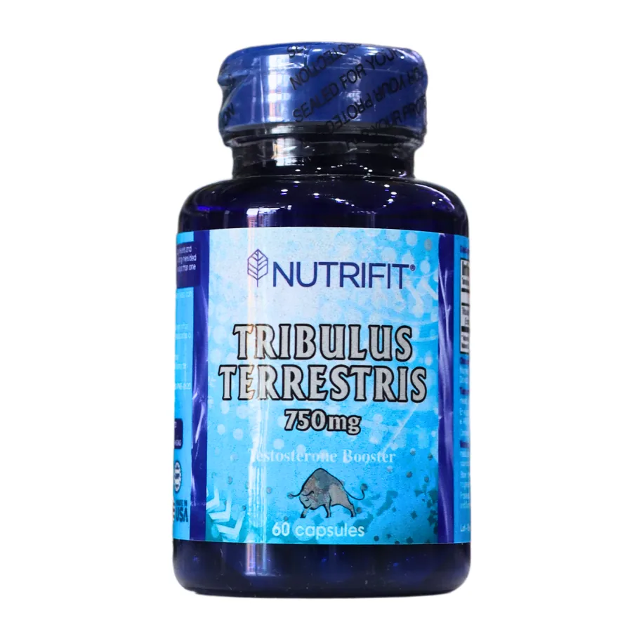 Presentación de TRIBULUS TERRESTRIS 750 MG 60 CAPSULES – NUTRIFIT