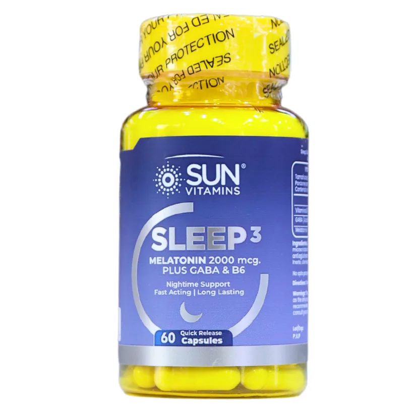 Presentación de SLEEP 3 (60 CÁPSULAS) – SUN VITAMINS