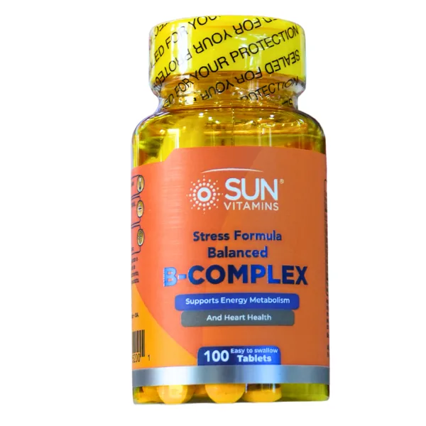 Presentación de B COMPLEX 100 TABLETS – SUN VITAMINS