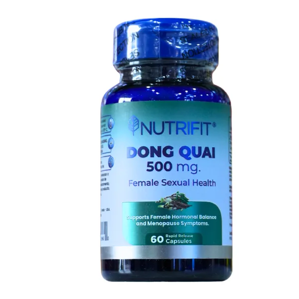Presentación de DONG QUAI 500 MG + 60 CAP – NUTRIFIT