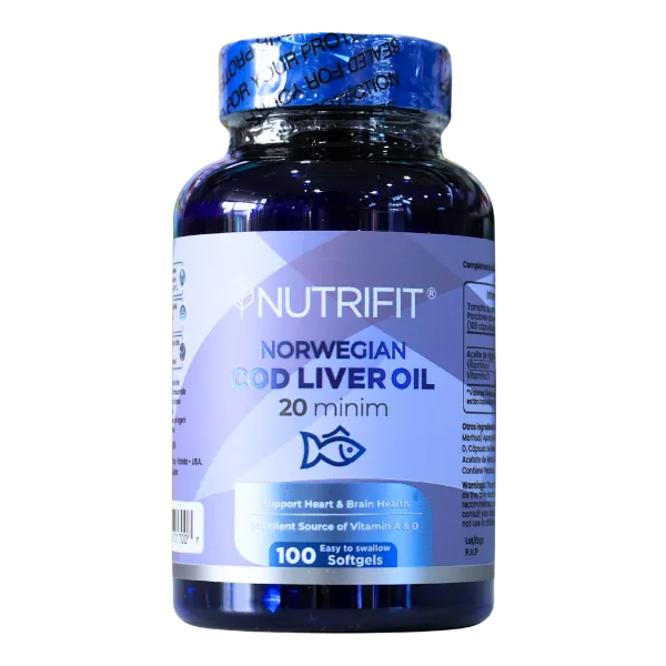 Presentación de COD LIVER OIL NORWEGIAN + 100 SOFT – NUTRIFIT
