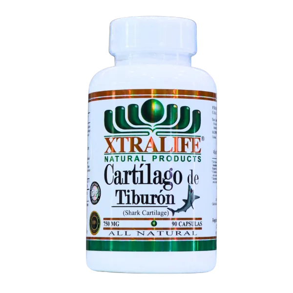 Presentación de CARTÍLAGO DE TIBURÓN + 90 CAP – XTRALIFE